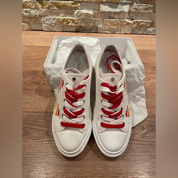 Stuart Weitzman Ollie Sneakers size 6 - Picture 2 of 9